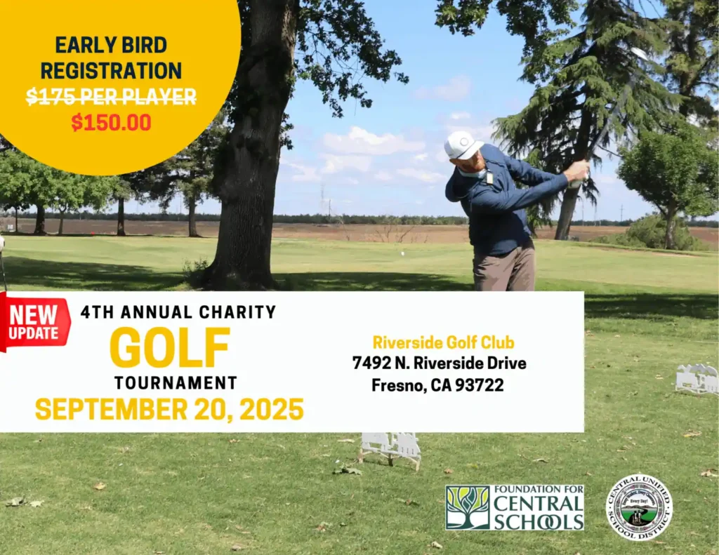 4th Annual Charity Golf Tournament. September 20, 2025.
